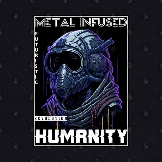 Metal Infused Humanity by QuirkyPrintShop